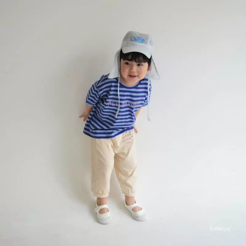Buttercup - Korean Children Fashion - #discoveringself - Around Stripes Tee - 7