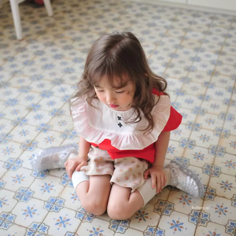 Buttercup - Korean Children Fashion - #kidsshorts - Clover Tee - 4