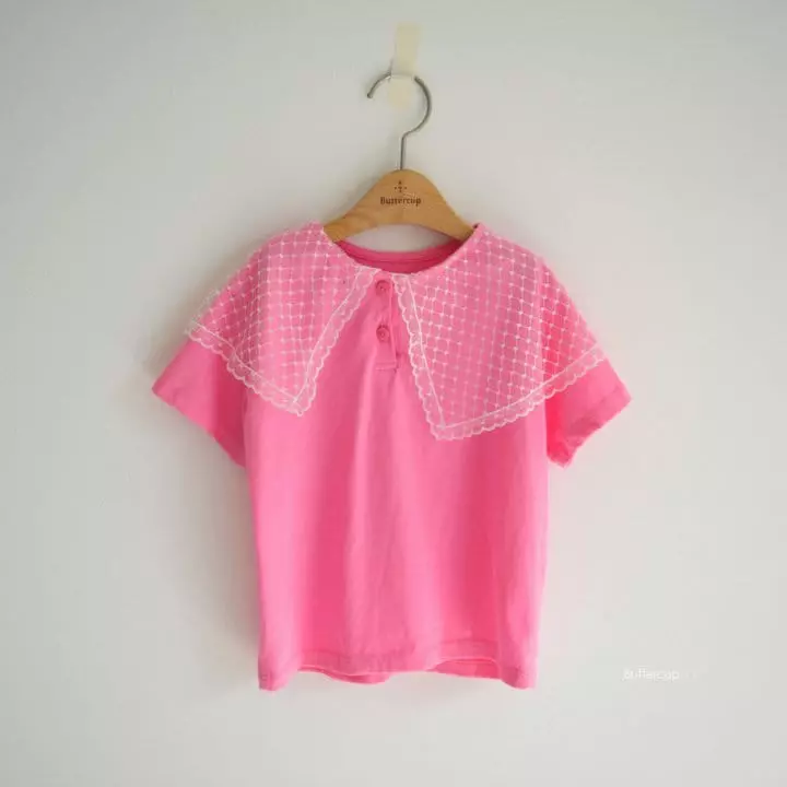 Buttercup - Korean Children Fashion - #kidsstore - Mesh Cape Tee - 11
