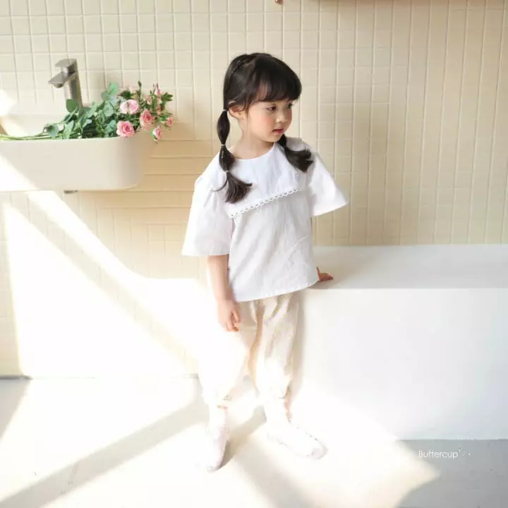 Buttercup - Korean Children Fashion - #toddlerclothing - Square Angel Blouse - 2