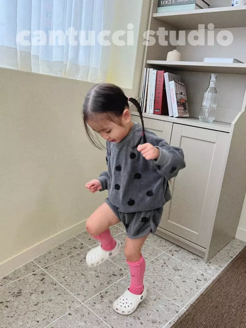 Cantucci Studio - Korean Children Fashion - #Kfashion4kids - Apple Crop Tee - 9