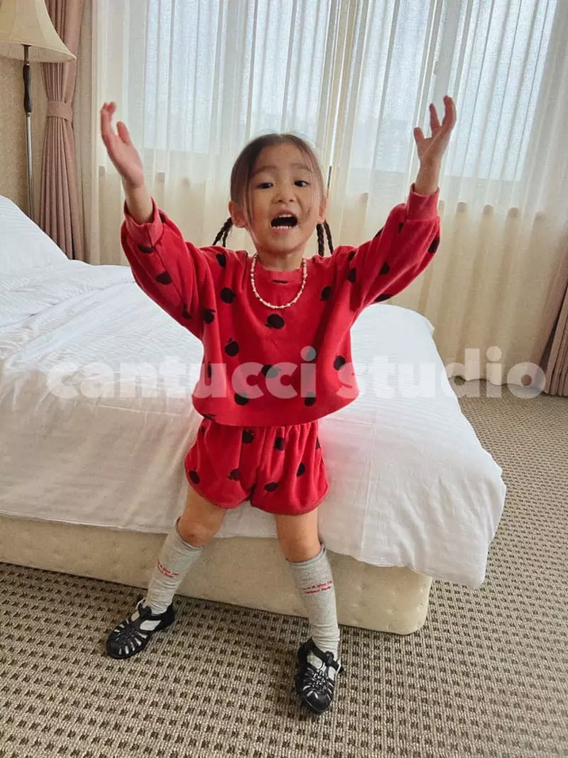 Cantucci Studio - Korean Children Fashion - #designkidswear - Apple Crop Tee - 3
