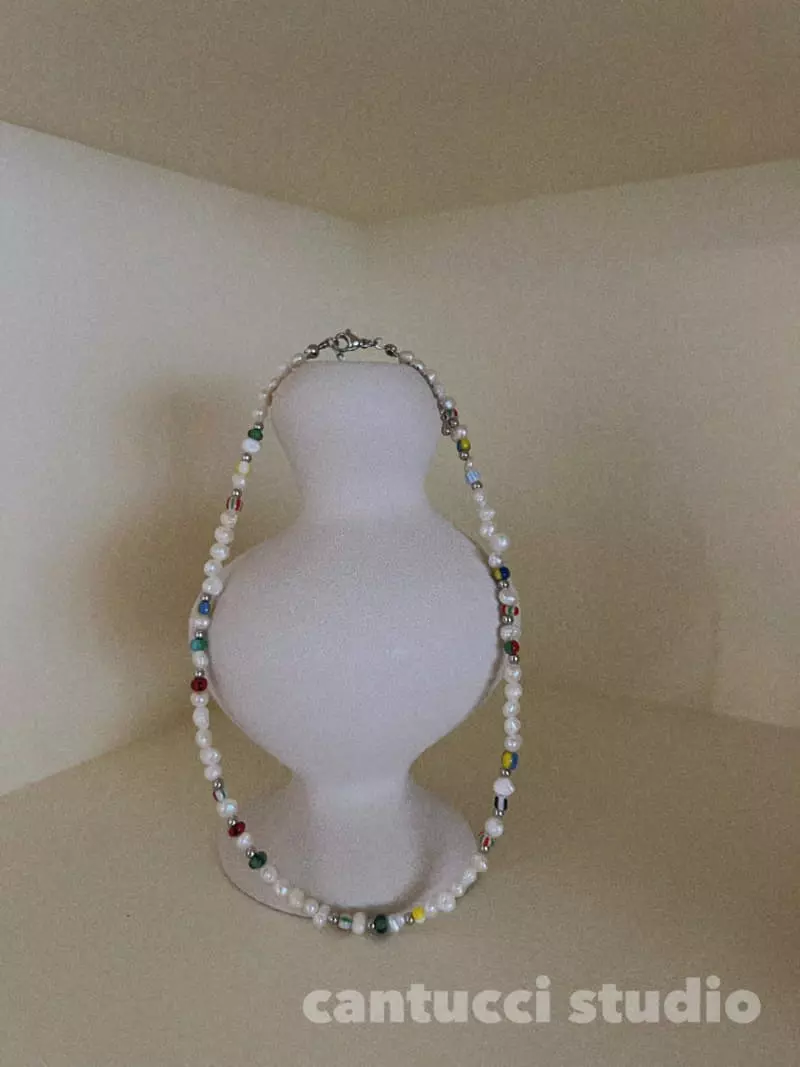 Cantucci Studio - Korean Children Fashion - #designkidswear - Beads Pearl Necklace - 2