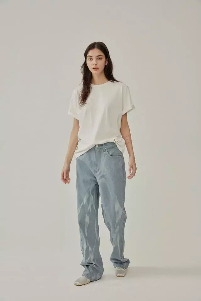 Charlotte - Korean Women Fashion - #womensfashion - 944 Painting Jeans - 4