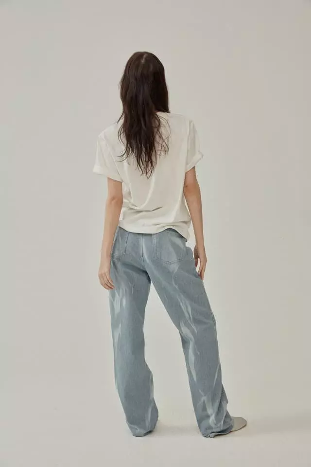 Charlotte - Korean Women Fashion - #momslook - 944 Painting Jeans - 6
