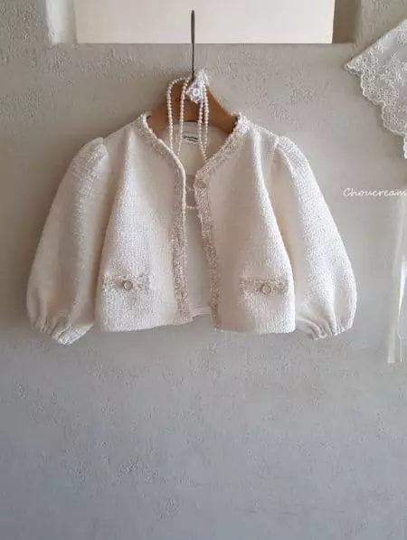 Choucream - Korean Baby Fashion - #smilingbaby - Bebe Twid Jacket - 4
