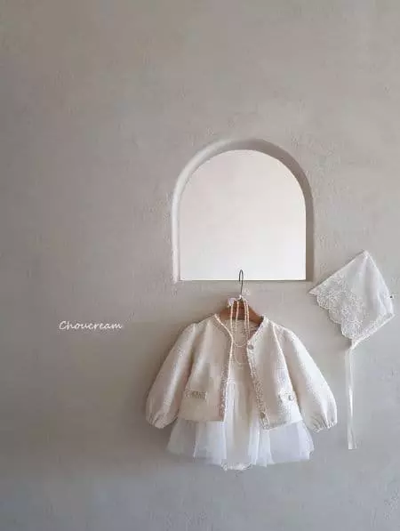 Choucream - Korean Baby Fashion - #babyfashion - Bebe Twid Jacket - 7