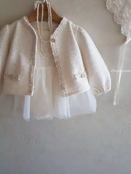 Choucream - Korean Baby Fashion - #babyfever - Bebe Twid Jacket - 8