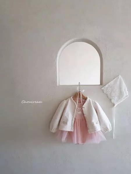 Choucream - Korean Baby Fashion - #babyootd - Bebe Twid Jacket - 12