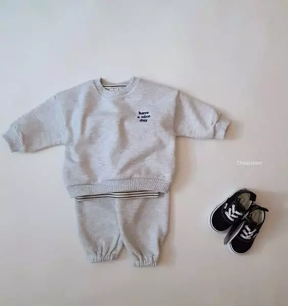 Choucream - Korean Baby Fashion - #babyootd - Daily Top Bottom Set - 2