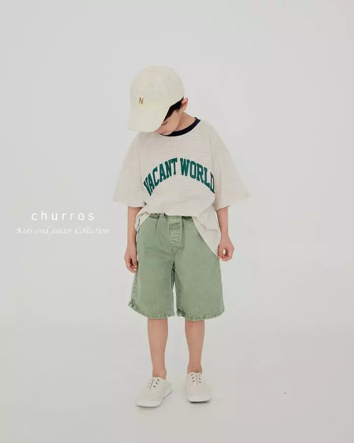 Churros - Korean Children Fashion - #childofig - Pigment Cotton Shorts - 6