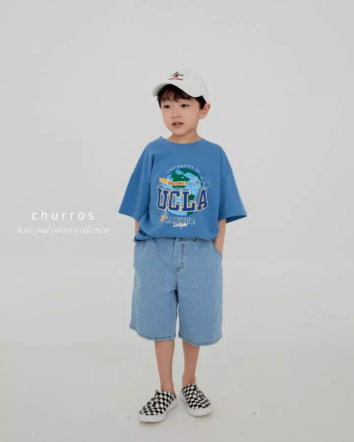 Churros - Korean Children Fashion - #discoveringself - UCLA Paint Tee - 7