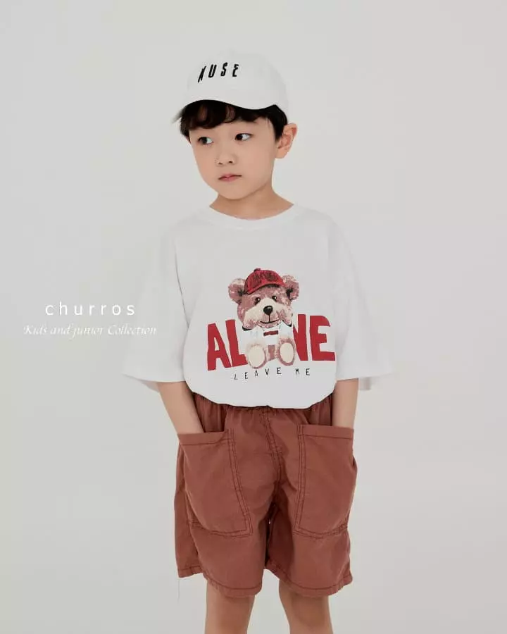 Churros - Korean Children Fashion - #kidsshorts - Square Pocket Shorts - 8
