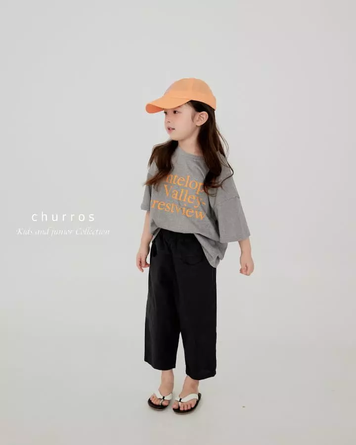 Churros - Korean Children Fashion - #kidsstore - Valley Pigment Tee - 12