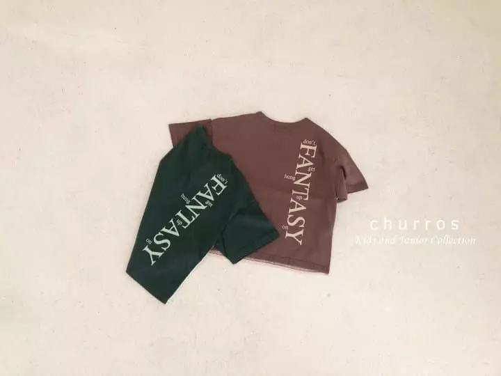 Churros - Korean Children Fashion - #kidzfashiontrend - Fantasy Color Tee - 8