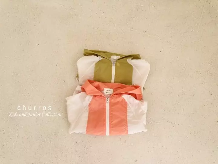 Churros - Korean Children Fashion - #littlefashionista - UV Windbreaker - 7