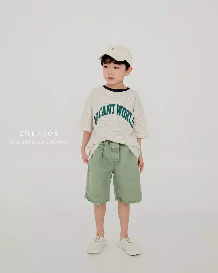 Churros - Korean Children Fashion - #littlefashionista - Pigment Cotton Shorts - 2