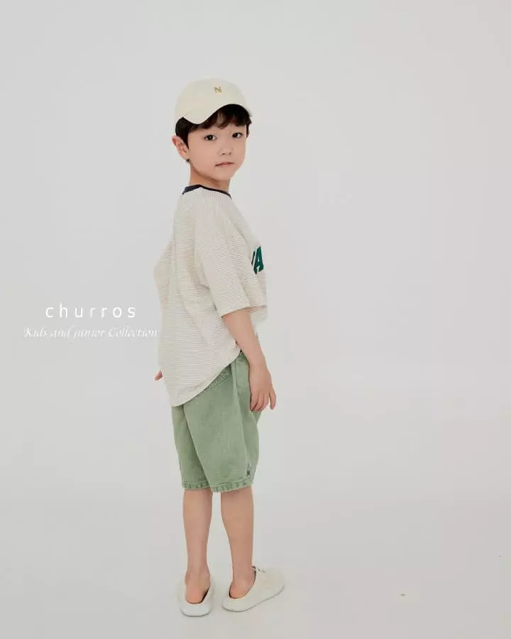 Churros - Korean Children Fashion - #magicofchildhood - Pigment Cotton Shorts - 3