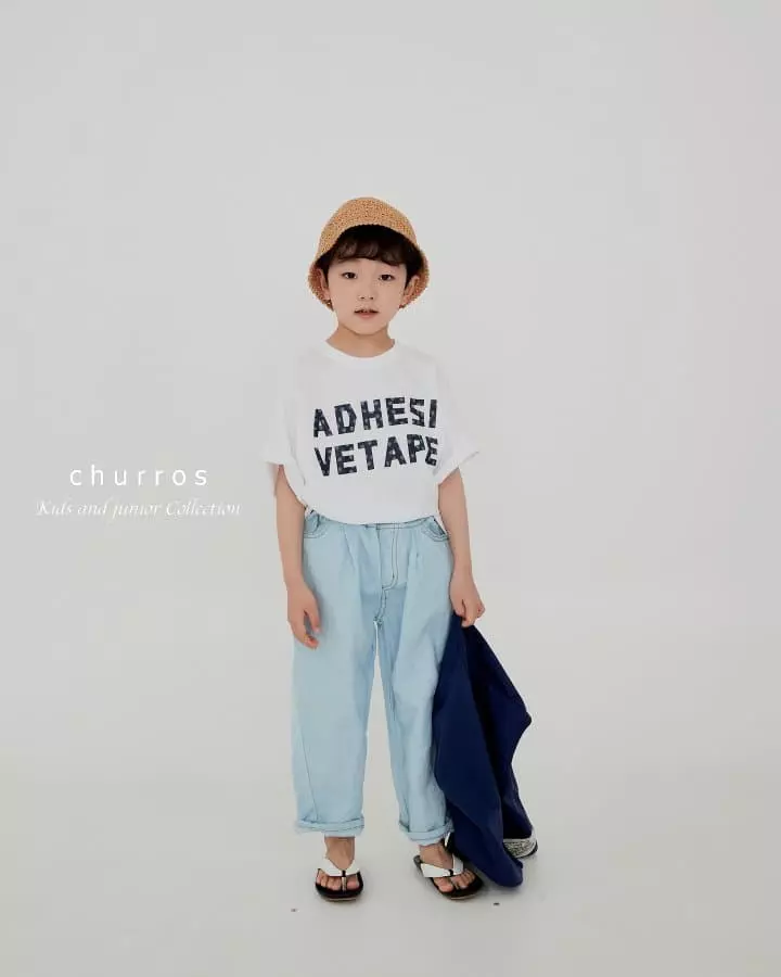 Churros - Korean Children Fashion - #minifashionista - Dalmatian English Tee - 2