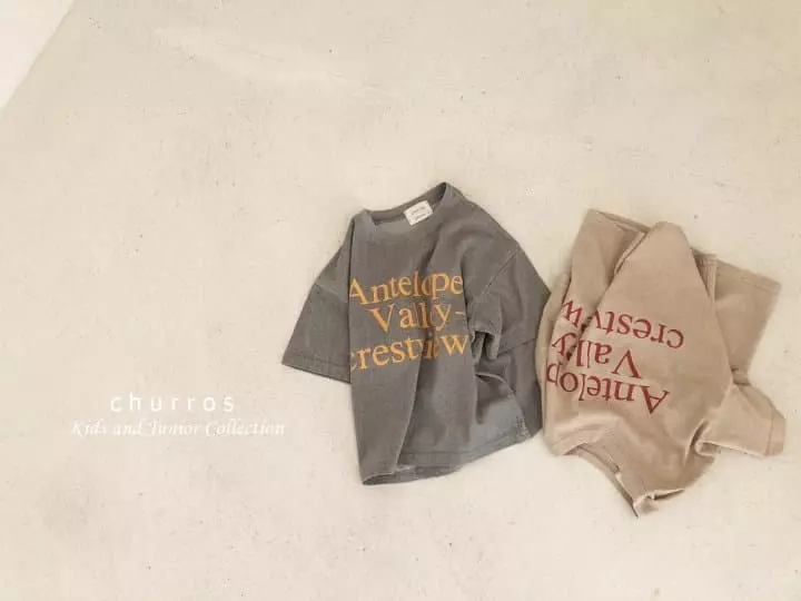 Churros - Korean Children Fashion - #minifashionista - Valley Pigment Tee