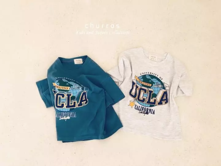 Churros - Korean Children Fashion - #minifashionista - UCLA Paint Tee