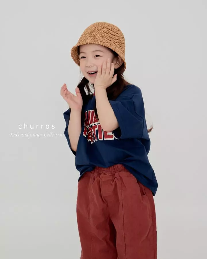 Churros - Korean Children Fashion - #toddlerclothing - Slit Line Pants - 3