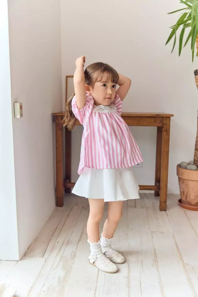 Coco Ribbon - Korean Children Fashion - #Kfashion4kids - Nelly Blouse