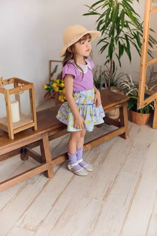 Coco Ribbon - Korean Children Fashion - #Kfashion4kids - Collar Tee - 10
