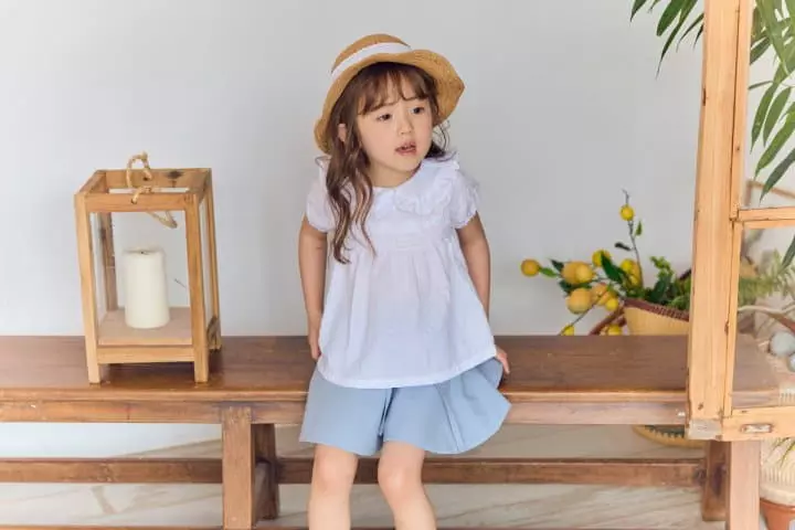 Coco Ribbon - Korean Children Fashion - #Kfashion4kids - Elly Collar Blouse - 5