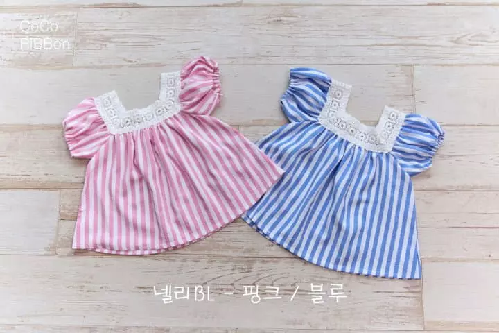 Coco Ribbon - Korean Children Fashion - #childrensboutique - Nelly Blouse - 10