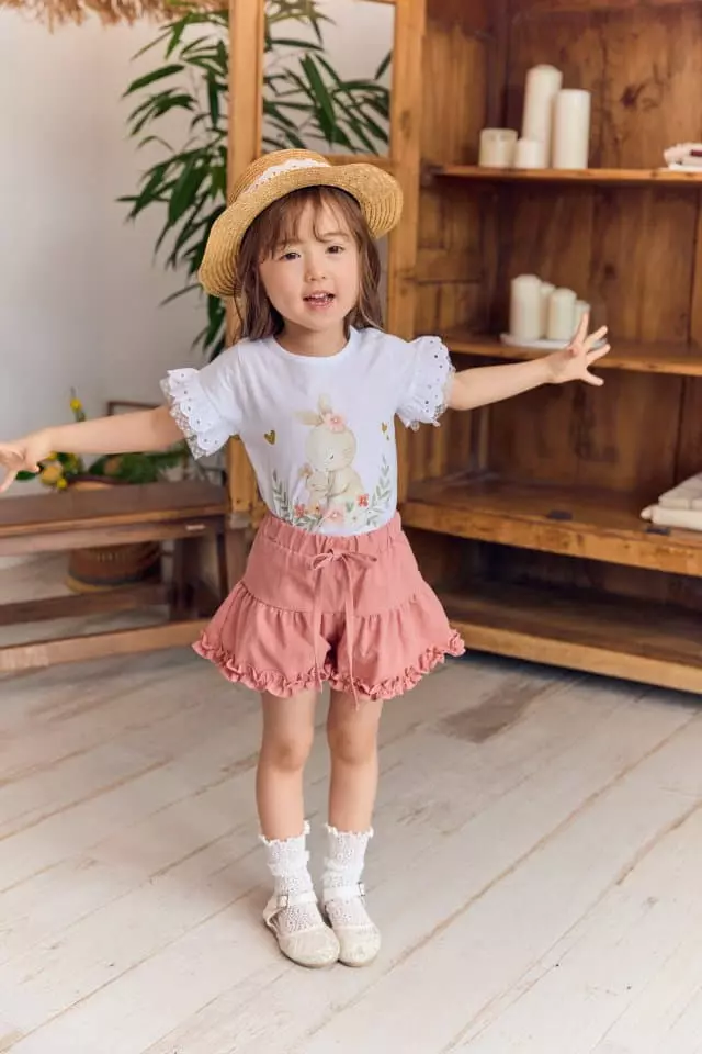 Coco Ribbon - Korean Children Fashion - #childrensboutique - Less Barnie Tee - 2