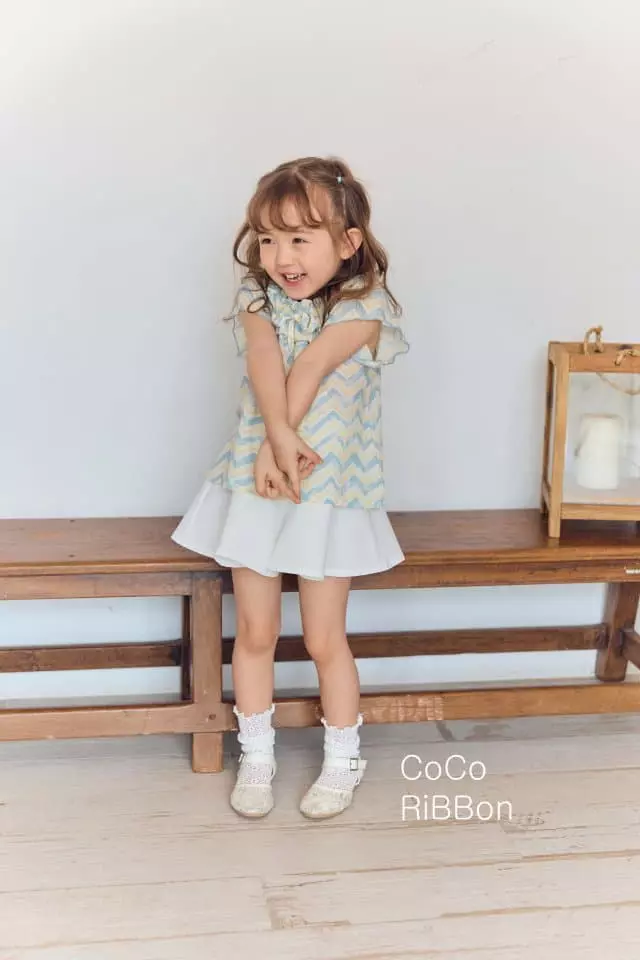 Coco Ribbon - Korean Children Fashion - #kidzfashiontrend - Wave Blouse - 11