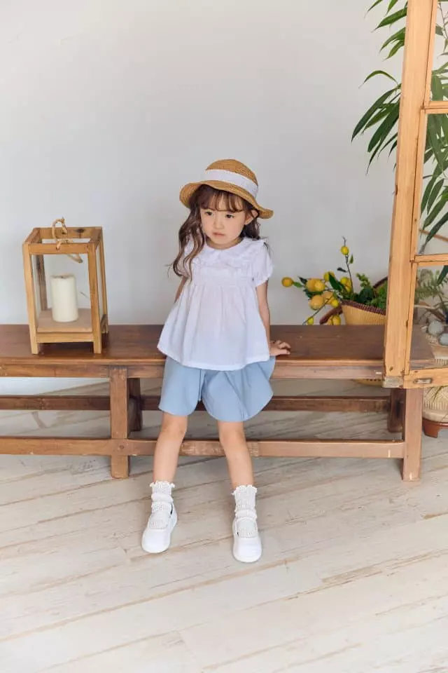 Coco Ribbon - Korean Children Fashion - #kidsstore - Elly Collar Blouse - 4