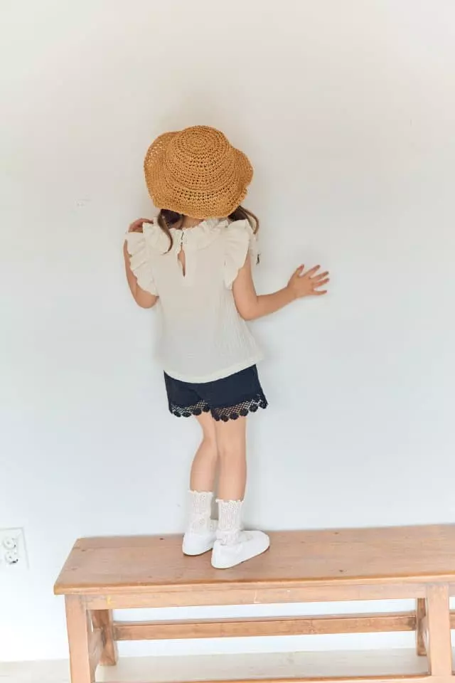 Coco Ribbon - Korean Children Fashion - #minifashionista - Embo Blouse - 3