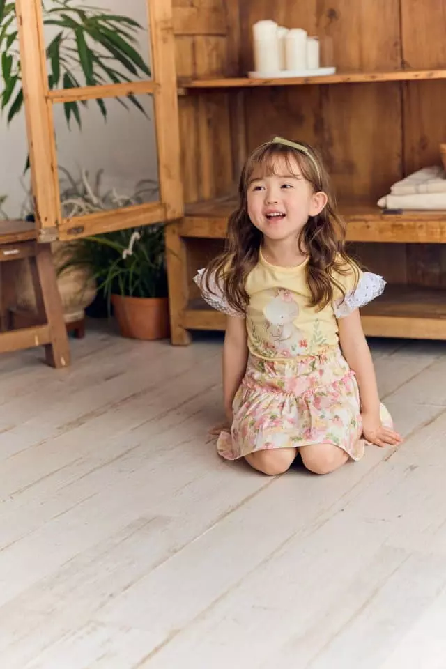 Coco Ribbon - Korean Children Fashion - #minifashionista - Less Barnie Tee - 12