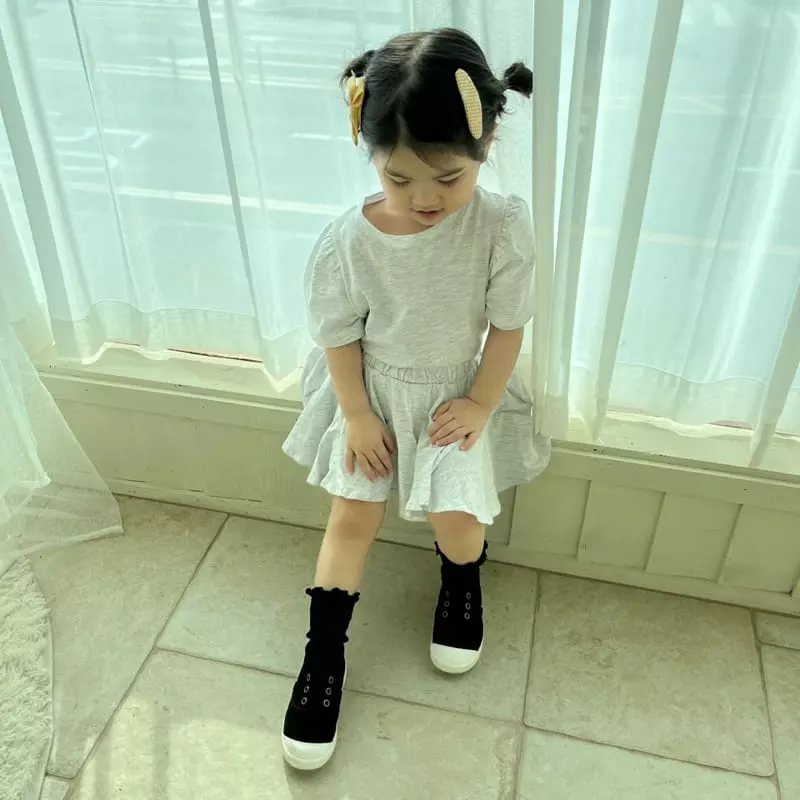 Color - Korean Children Fashion - #discoveringself - Bagle Top Bottom Set - 4