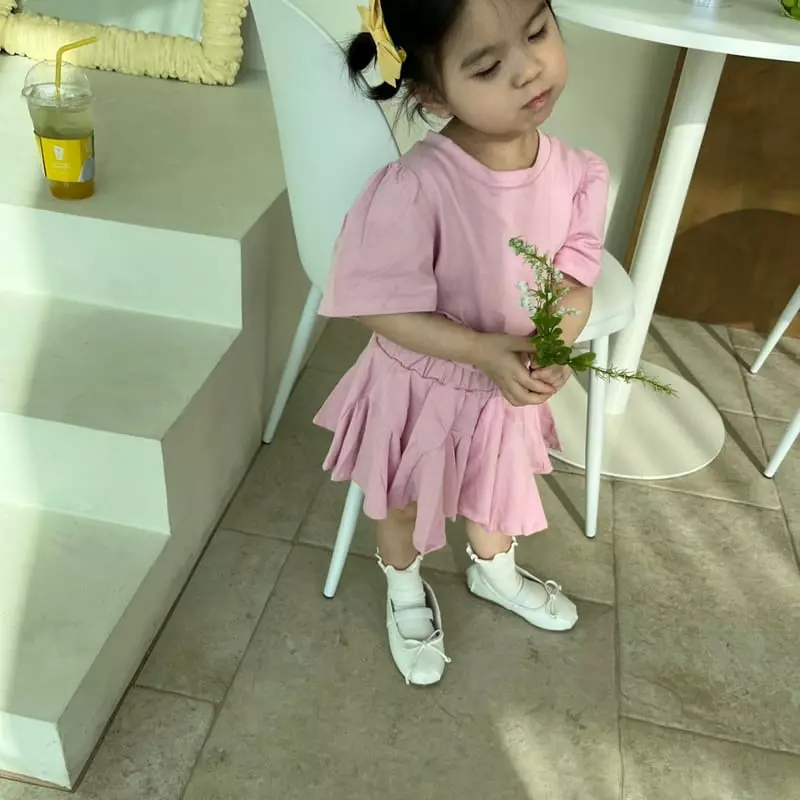 Color - Korean Children Fashion - #littlefashionista - Bagle Top Bottom Set - 9