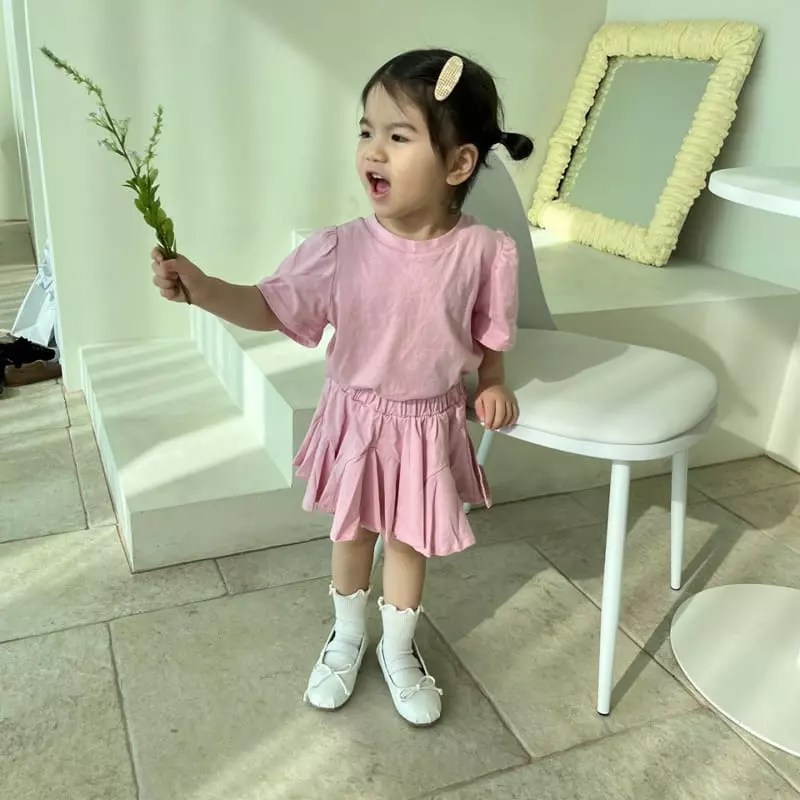 Color - Korean Children Fashion - #magicofchildhood - Bagle Top Bottom Set - 10