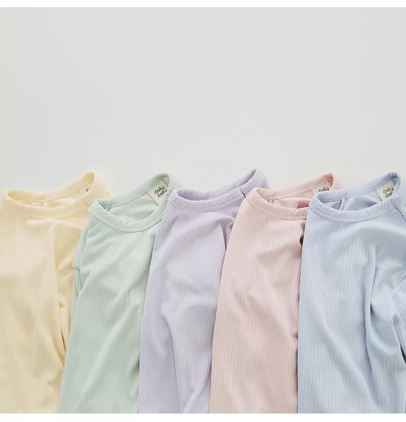 Daily Daily - Korean Children Fashion - #Kfashion4kids - Everyday Top Bottom Set - 9
