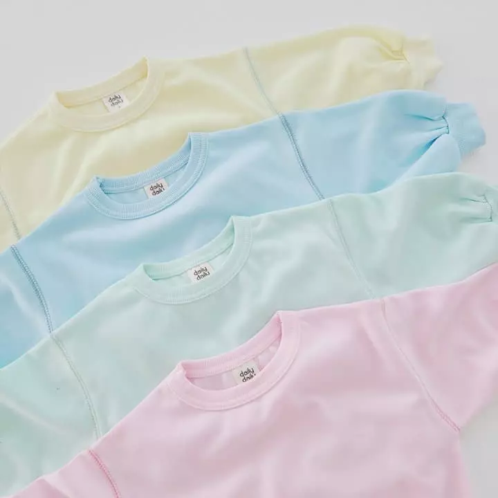Daily Daily - Korean Children Fashion - #childofig - My Cotton Candy Top Bottom Set - 12