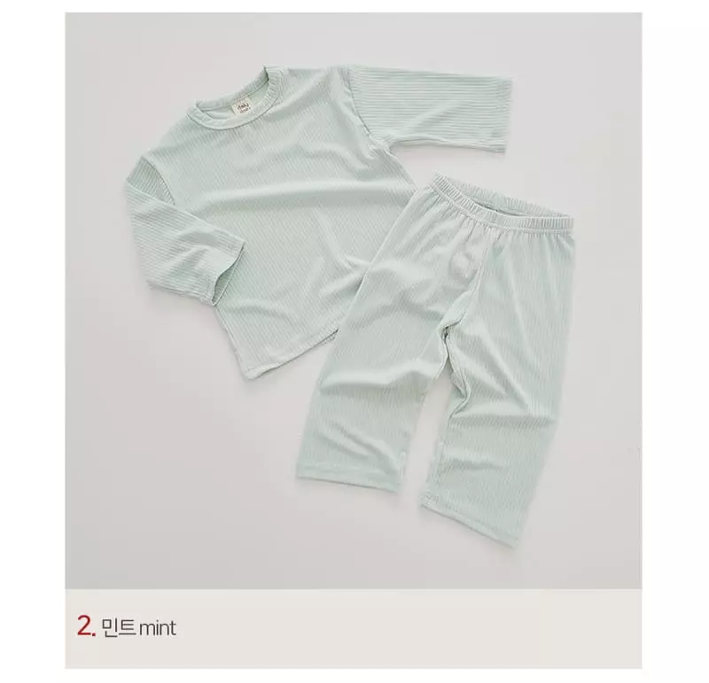 Daily Daily - Korean Children Fashion - #childrensboutique - Everyday Top Bottom Set - 2