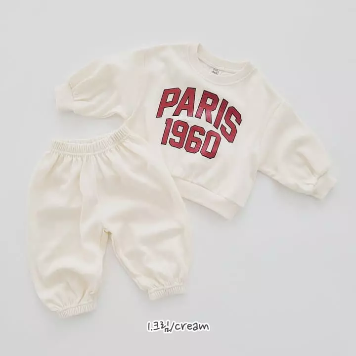 Daily Daily - Korean Children Fashion - #designkidswear - Parisien Top Bottom Set - 2