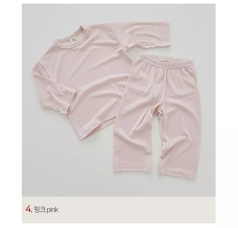 Daily Daily - Korean Children Fashion - #designkidswear - Everyday Top Bottom Set - 4