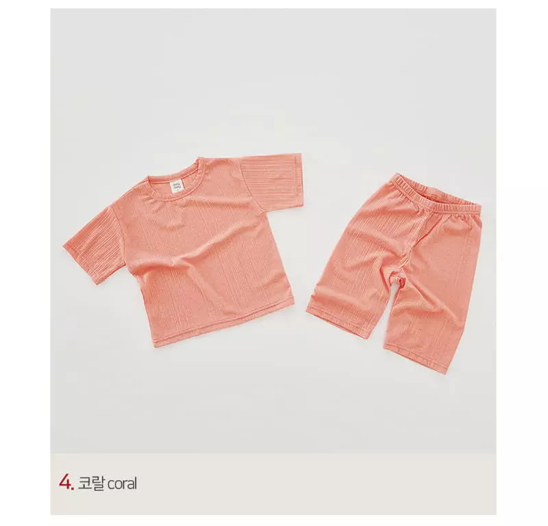 Daily Daily - Korean Children Fashion - #discoveringself - Crayon Top Bottom Set - 3