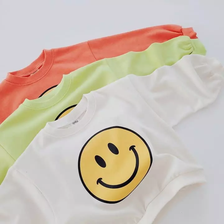 Daily Daily - Korean Children Fashion - #fashionkids - Big Happy Top Bottom Set - 10