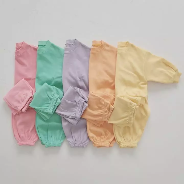 Daily Daily - Korean Children Fashion - #fashionkids - Pants Shorts Top Bottom Set - 8