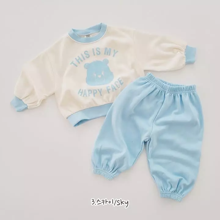 Daily Daily - Korean Children Fashion - #fashionkids - Heart Bear Top Bottom Set - 4