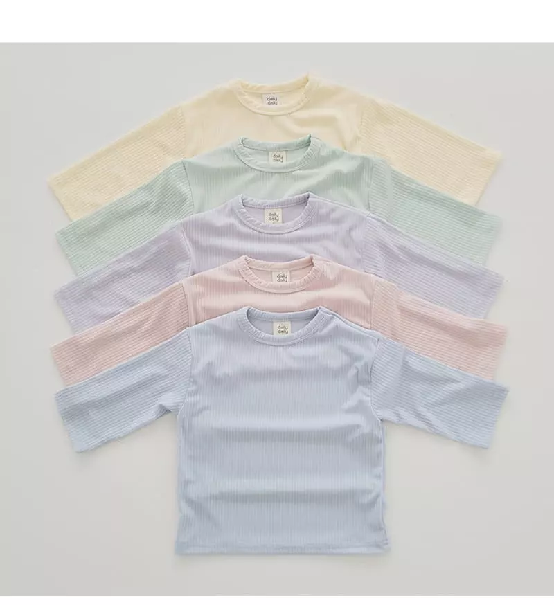 Daily Daily - Korean Children Fashion - #kidsshorts - Everyday Top Bottom Set - 6