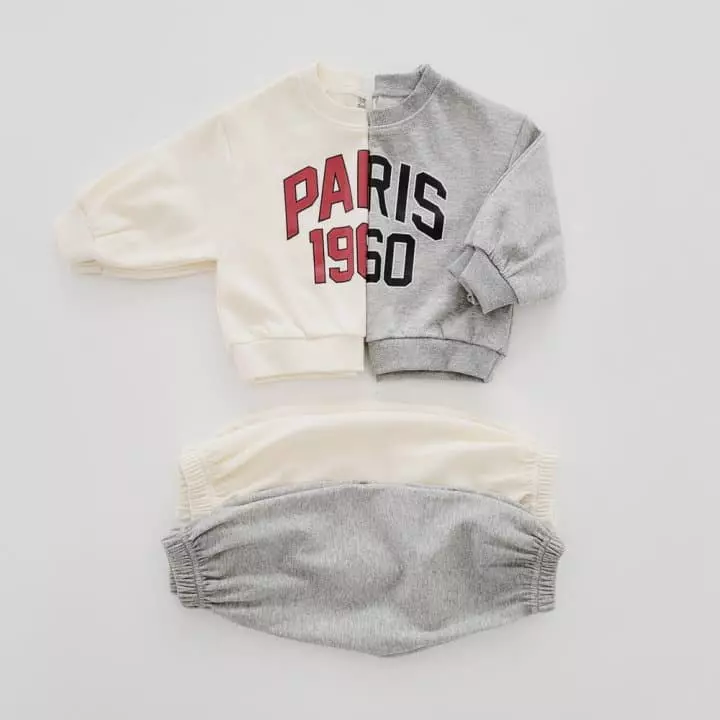 Daily Daily - Korean Children Fashion - #kidsstore - Parisien Top Bottom Set - 6