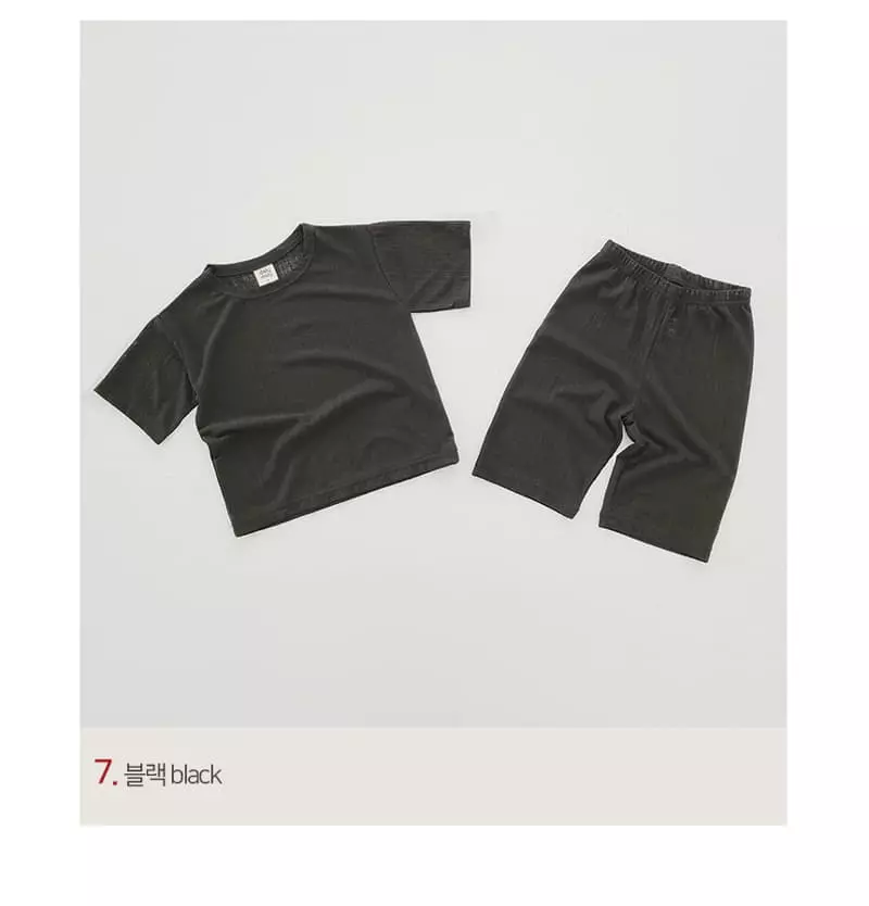 Daily Daily - Korean Children Fashion - #kidsstore - Crayon Top Bottom Set - 6